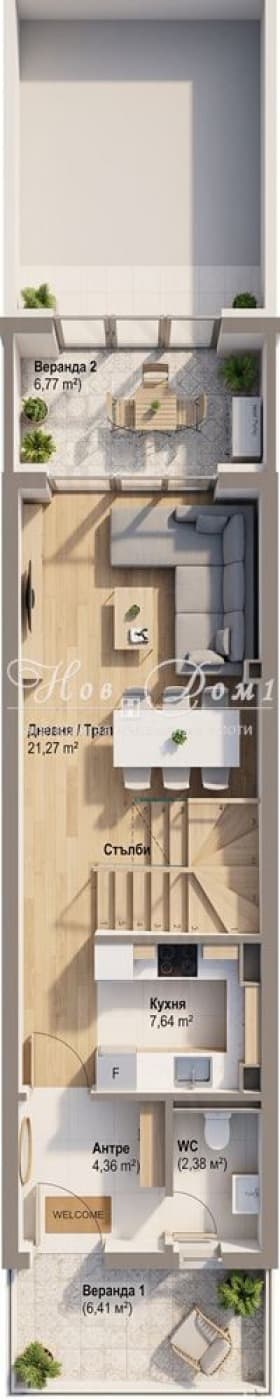 Продава 3-СТАЕН град София, Симеоново 223 990 € 438 086.36 лв. Цената е без ДДС