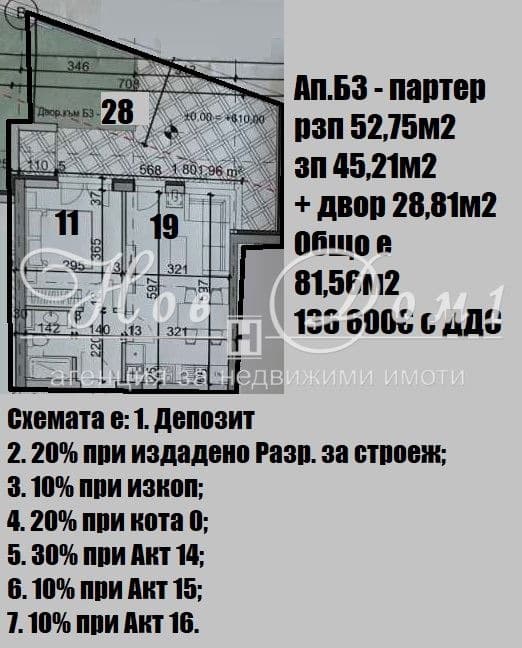 136 600 € 267 166.38 лв.,, Продава 2-СТАЕН, град София, Кръстова вада