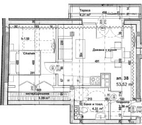 Продава 2-СТАЕН град София, Зона Б-5 166 000 € 324 667.78 лв.