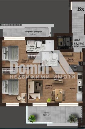 Продава МЕЗОНЕТ град София, м-т Камбаните 312 000 € 610 218.96 лв.