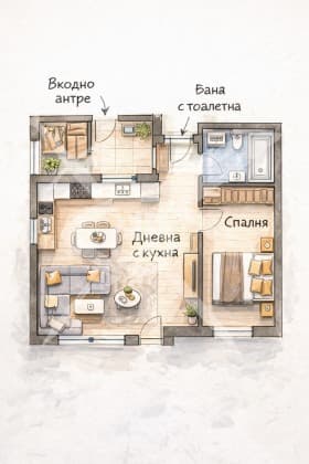 Продава 2-СТАЕН град София, Лагера 179 000 € 350 093.57 лв.