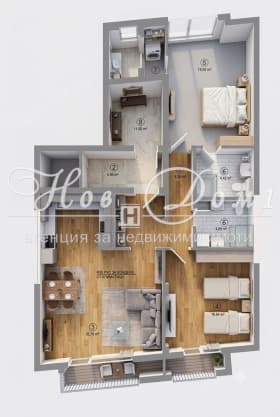 Продава 3-СТАЕН град София, Банишора 317 000 € 619 998.11 лв.