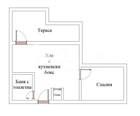 Продава 2-СТАЕН град София, Враждебна 149 700 € 292 787.75 лв.