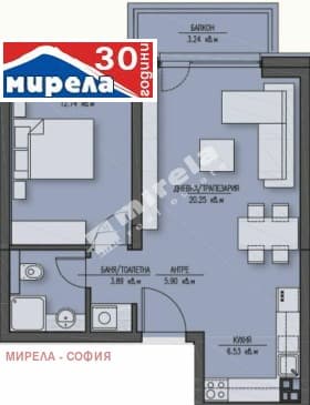 Продава 2-СТАЕН град София, Зона Б-5 182 482 € 356 903.77 лв.
