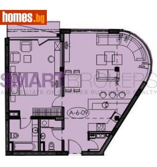 Двустаен, 94m²