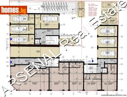 Тристаен, 91m²