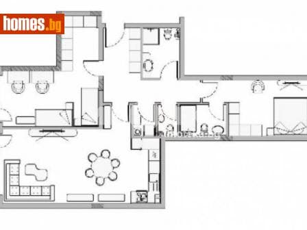 Тристаен, 151m²