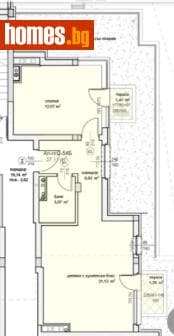 Двустаен, 73m²