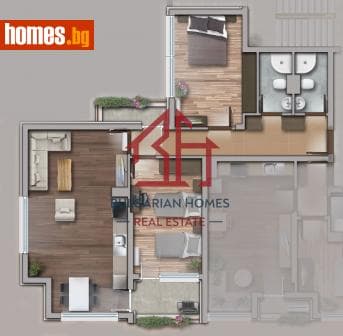 Тристаен, 119m²