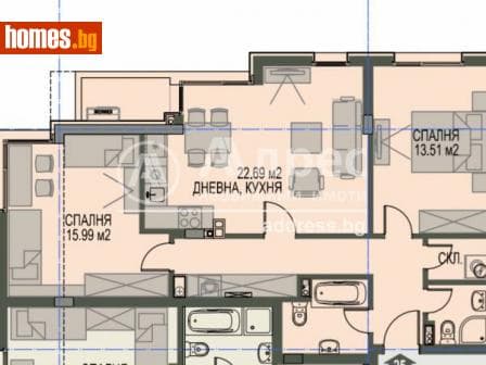 Тристаен, 103m²