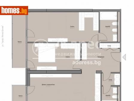 Тристаен, 145m²