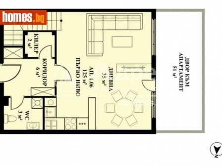 Тристаен, 139m²