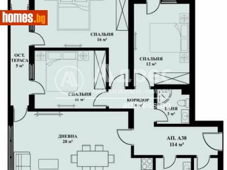 Многостаен, 135m²