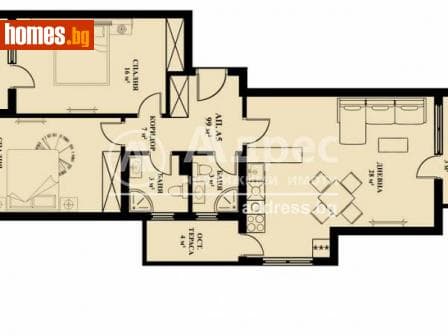 Тристаен, 119m²