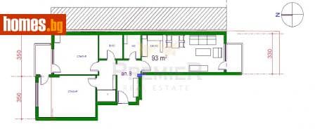 Тристаен, 117m²