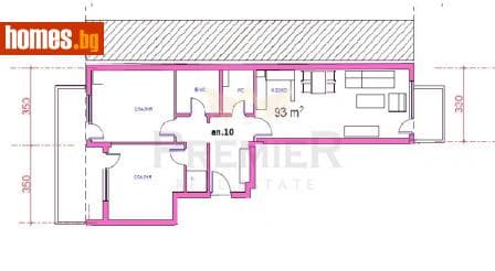 Тристаен, 117m²