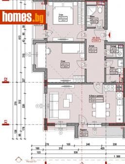 Тристаен, 98m²
