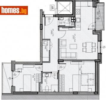Тристаен, 98m²