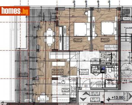 Тристаен, 135m²