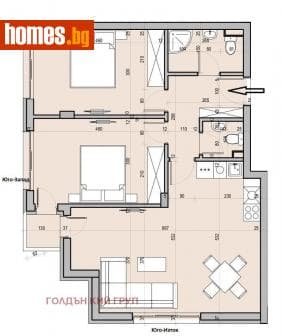 Тристаен, 95m²