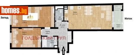 Тристаен, 120m²
