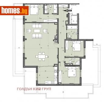 Четиристаен, 135m²