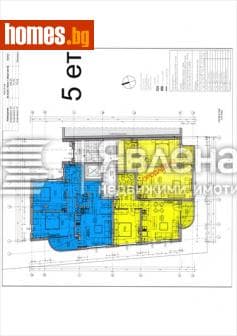Двустаен, 56m²