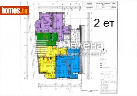 Двустаен, 56m²