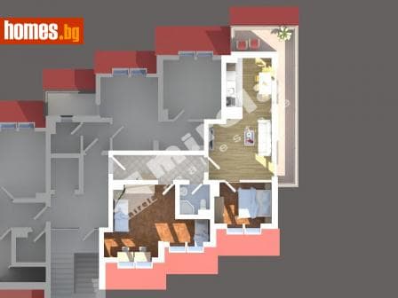 Тристаен, 101m²