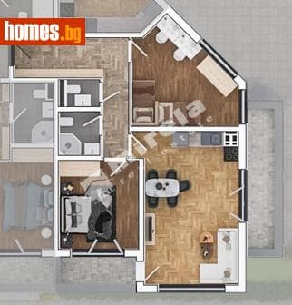 Тристаен, 114m²