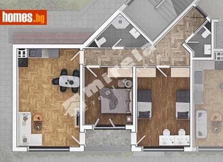 Тристаен, 118m²
