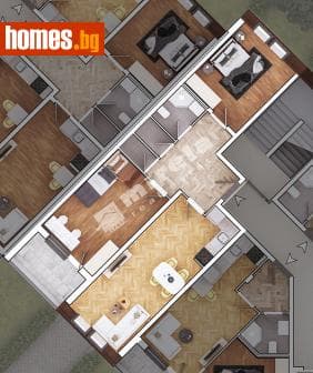 Тристаен, 116m²