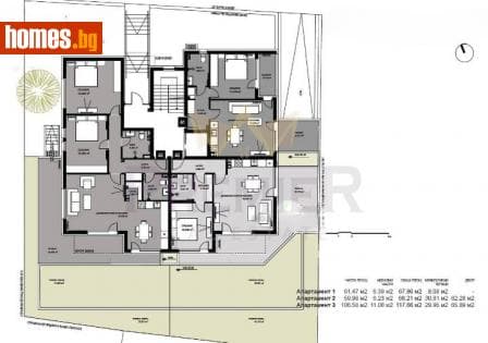 Тристаен, 202m²