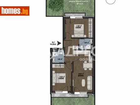Тристаен, 127m²