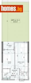 Двустаен, 132m²
