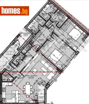Тристаен, 142m²