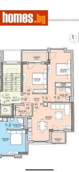 Двустаен, 61m²