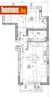 Двустаен, 75m²