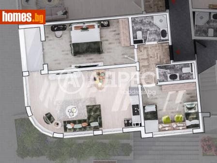 Тристаен, 123m²