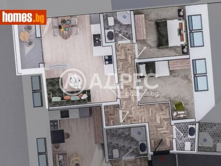 Тристаен, 98m²