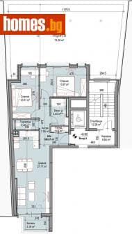 Тристаен, 106m²