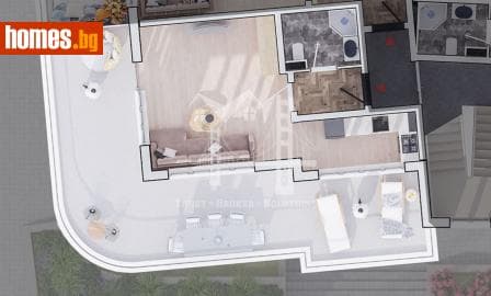 Едностаен, 67m²