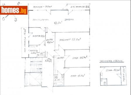 Четиристаен, 190m²