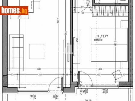 Двустаен, 108m²