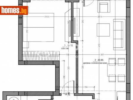Двустаен, 97m²