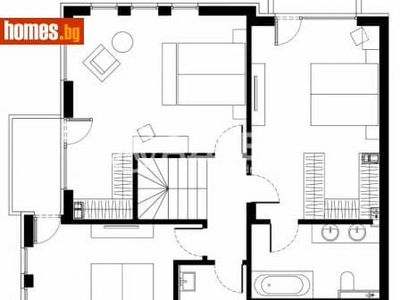 Тристаен, 119m²