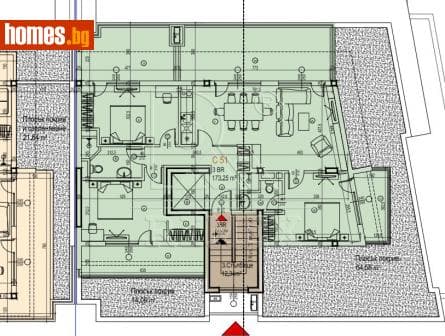 Четиристаен, 273m²