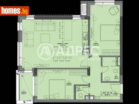 Тристаен, 110m²