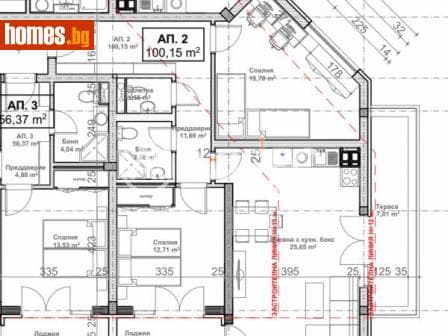 Тристаен, 114m²