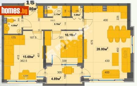 Тристаен, 101m²